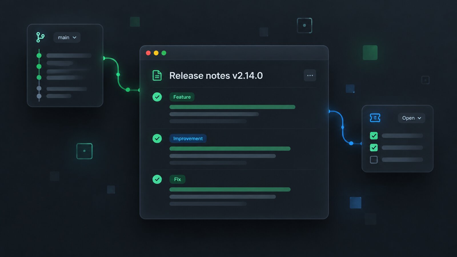 GitHub and Jira connected into DeploySync